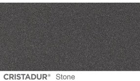 Chiuveta bucatarie Schock Mono N-100 Cristadur Stone cu sifon automat, granit, montare pe blat 57 x 51 cm