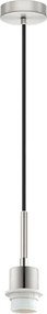 Brilagi - Lustră LED suspendată pe cablu NUBILA 1xE27/60W/230V Ø 14 cm negru/verde