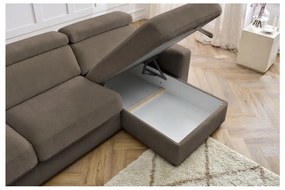 Colțar maro extensibil (cu colț variabil) Monaco – Bobochic Paris