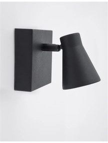 Aplica cu spot DUBLIN negru NVL-9155712