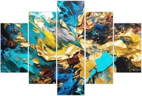 Tablou - Pictură în ulei texturată (150x105 cm)