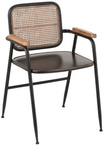 Scaun dining multicolor din metal Jerrie
