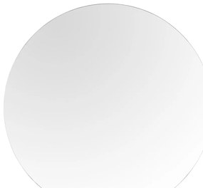 Oglindă de perete cu led ø 100 cm Luna – Mirrors and More