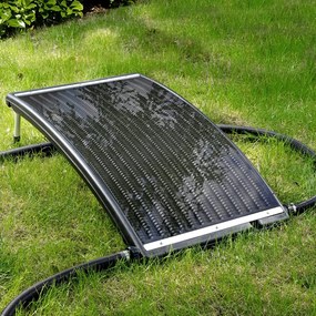Deuba Panou solar pentru incalzirea apei 110x69x14cm - antracit
