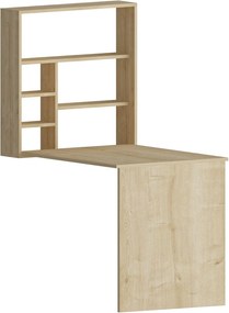 Birou SEDIR, stejar, PAL melaminat, 59x90x154 cm