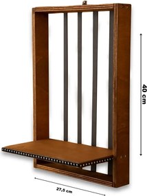 Raft flori din lemn stratificat Delta Homs 40 X 27 X 16 cm