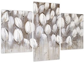 Tablou - Lalele structurate (90x60 cm)