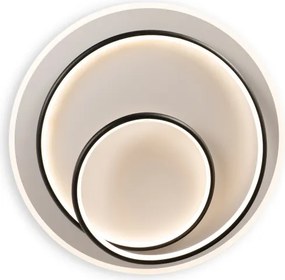 BRILAGI - Plafonieră LED dimabilă FLARE LED/70W/230V Ø 50 cm albă/neagră + telecomandă