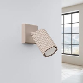 Spot de perete Brilagi CRESTO 1xGU10/10W/230V taupe