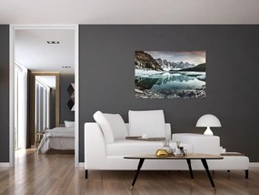 Tablou - lacul iarna (90x60 cm)