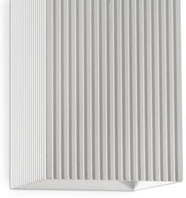 Aplică FARO 40565 SOLE 2xGU10/8W/230V alb canelat dreptunghiular