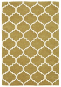 Covor galben ocru handmade din lână 80x150 cm Albany – Asiatic Carpets