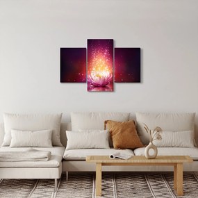 Tablou cu floare de lotus (90x60 cm)