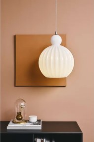 Halo Design 737321 - Lustră suspendată BALL BALL, 1xE27/40W/230V, Ø 32 cm, alb