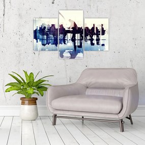 Tablou cu muzicieni (90x60 cm)