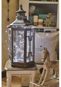 Instalație LED de Crăciun de exterior 100xLED/15m IP44 alb rece