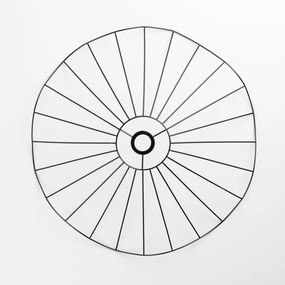 Brilagi - Lustră LED montată pe tavan CERIA WIRE 1xE27/40W/230V diam. 60 cm negru