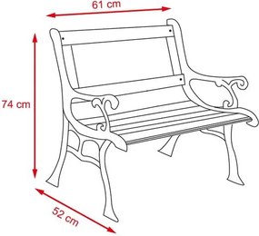 Set mobilier de grădină 4 piese Avenberg HAMILTON