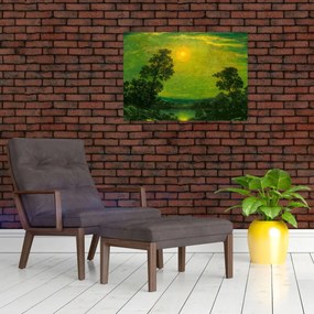 Tablou - Imitator of Ralph Albert Blakelock, Moonlight, reproducere (70x50 cm)