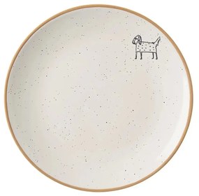 Orion Farfurie de desert din ceramică Câine defermă , dia. 19,5 cm