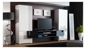 Set Mobila Living TORI Alb/Negru