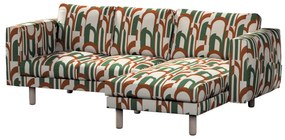 Husă pentru canapeaua Norsborg cu 3 locuri și șezlong Norsborg