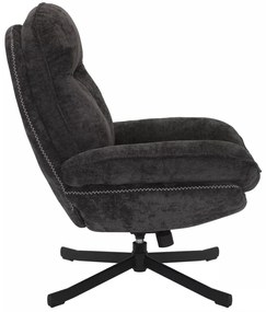 Fotoliu Harper negru/negru Tap.242