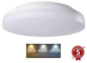 Plafonieră LED aplicată RDTJ LED/30W/230V 33 cm alb Sinclair RDTJ 30CCT