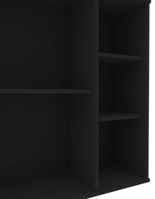 Sistem de rafturi modulare negru 68,5x69 cm Mistral Kubus - Hammel Furniture