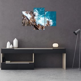 Tablou cu stânci și mare (90x60 cm)