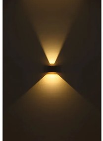 Aplică LED Globo 15553W1W ALINA LED/8W/230V maro