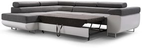 Supermobel Coltar extensibil ASTON, 273x70/85x203, sioux 1115/lux 32, colt pe dreapta