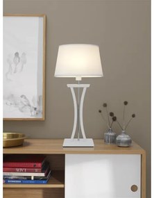 Cottex B2429V - Lampă de masă NEW CHELSEA 1xE14/40W/230V albă