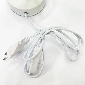 ONLI - Lampă de masă BOLLICINE 1xE14/6W/230V 22 cm albă