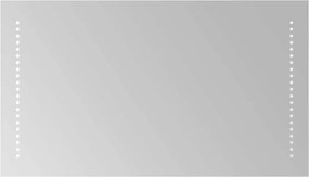 vidaXL Oglindă de baie cu LED, 70x40 cm