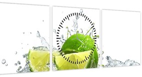 Tablou - Limes (cu ceas) (90x30 cm)