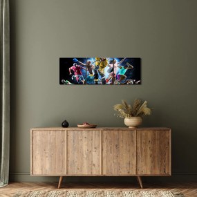 Tablou - Sport (cu ceas) (90x30 cm)