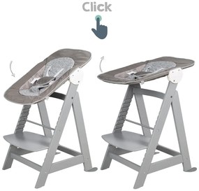 Scaun de masă pentru bebe taupe Miffy – Roba