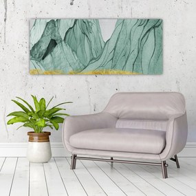 Tablou - Munții Smarald N⁰1 (120x50 cm)
