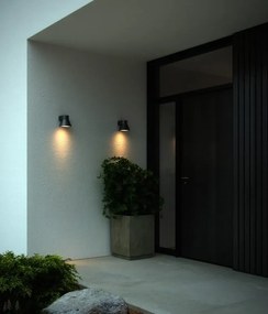 Aplica pentru perete exterior cu protectie IP54 Kyklop Cone Black