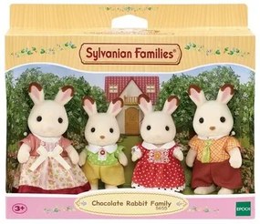 Sylvanian Families Familie de iepurași"ciocolată", noi