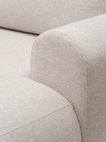 Colțar extensibil Lotulis Mini pe dreapta - țesătură hidrofobă crem Blur 01