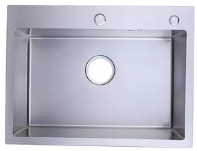 Chiuveta Bucatarie Profesionala , Inox,HS INOX SATIN, 68X45 CM