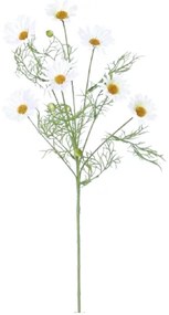 Margaretă artificială albă, 79 cm