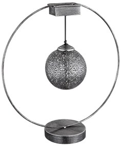 Corp de iluminat solar LED/0,06W/1,2V argintiu IP44 Globo 36618