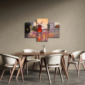 Tablou - Moulin rouge, Paris, Franța (90x60 cm)