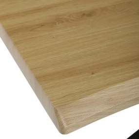 Masă de sufragerie 180 x 90 cm, stejar sălbatic
