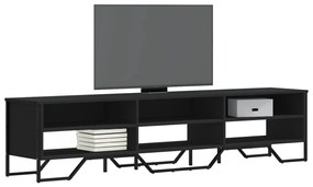 vidaXL Dulap TV, negru, 180x34x41 cm, lemn prelucrat