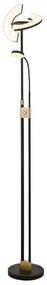 Lampadar LED, Lampa de podea design modern Gio, negru EU1024MBSB SRT