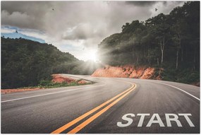 Tablou - Drum start (90x60 cm)